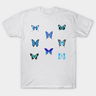 Blue butterflies T-Shirt